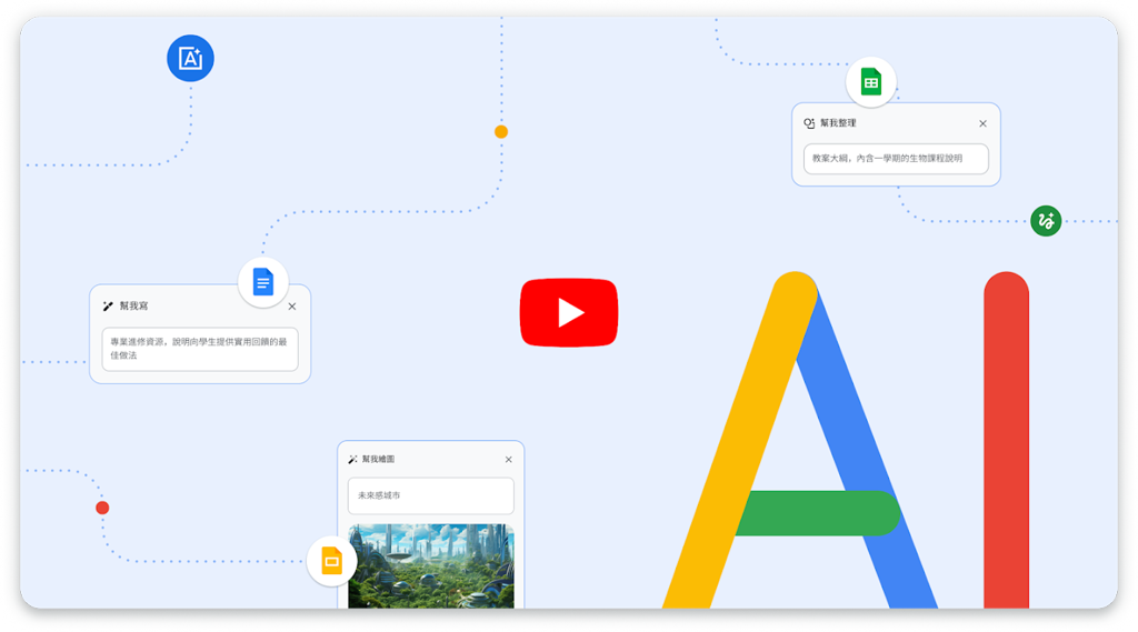 AI辅助教学与学习工具示意图